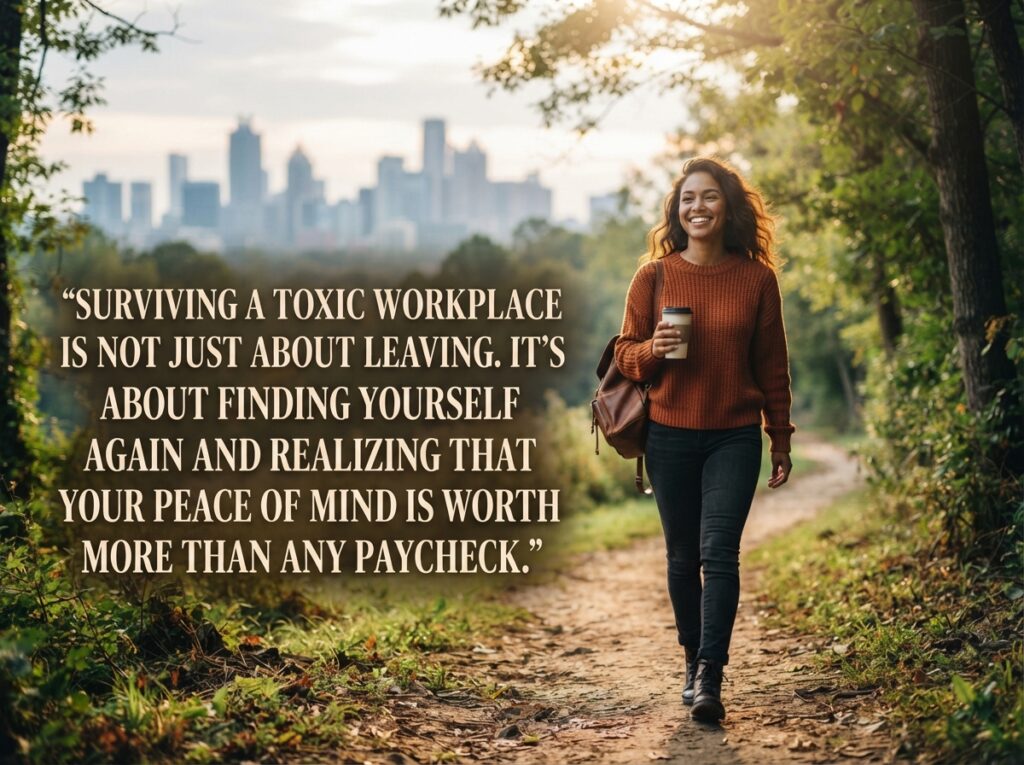 Famous quotes about surviving a toxic workplace