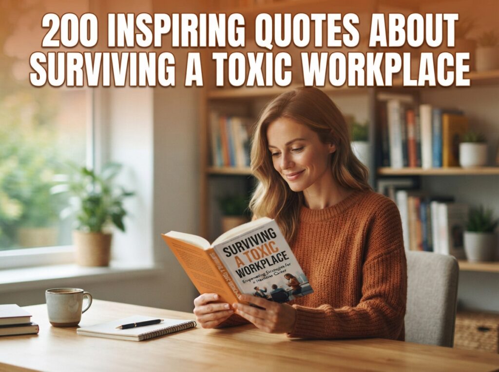 Quotes About Surviving a Toxic Workplace