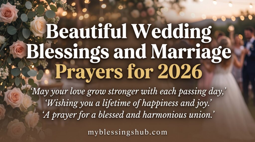 Wedding Blessings and Marriage Prayers