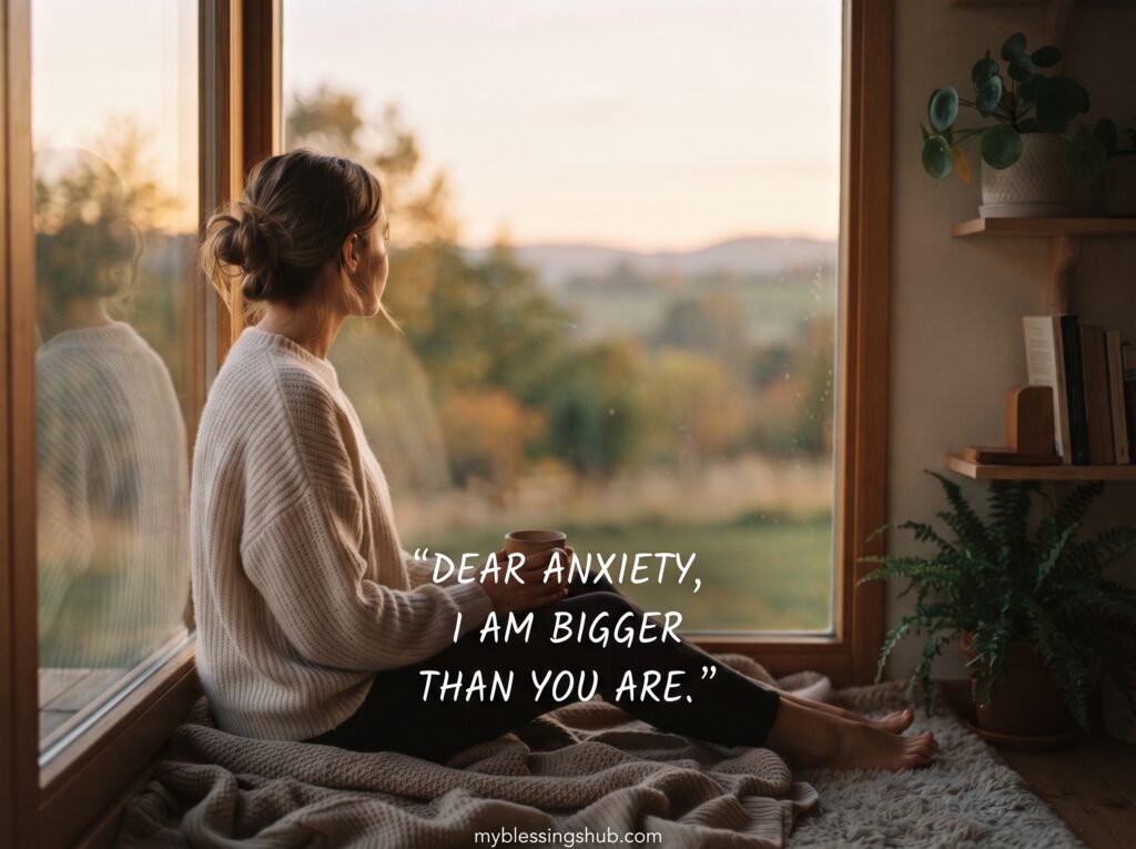 short prayer for anxiety worry and fear