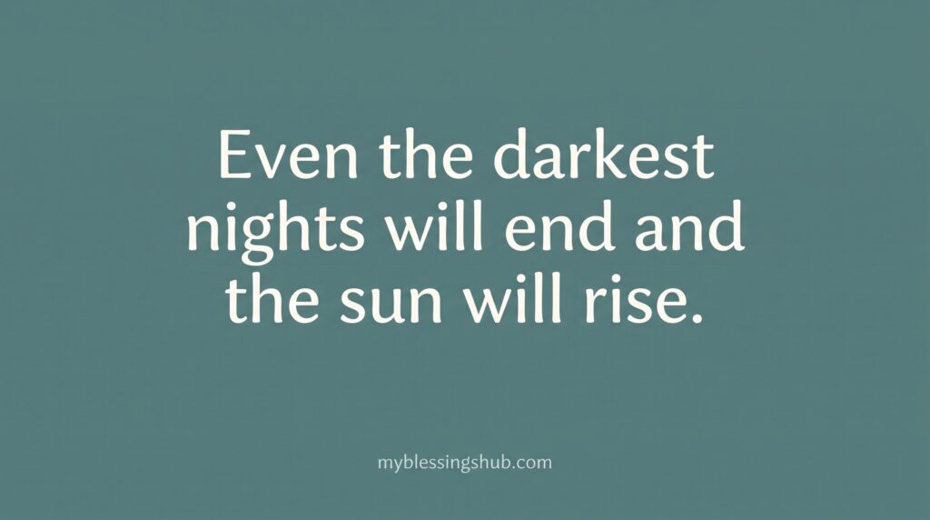 daily prayer for depression and sadness