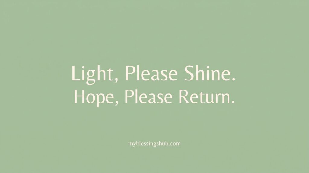 daily prayer for depression and sadness