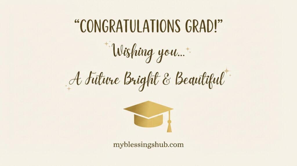 graduation blessings and prayers