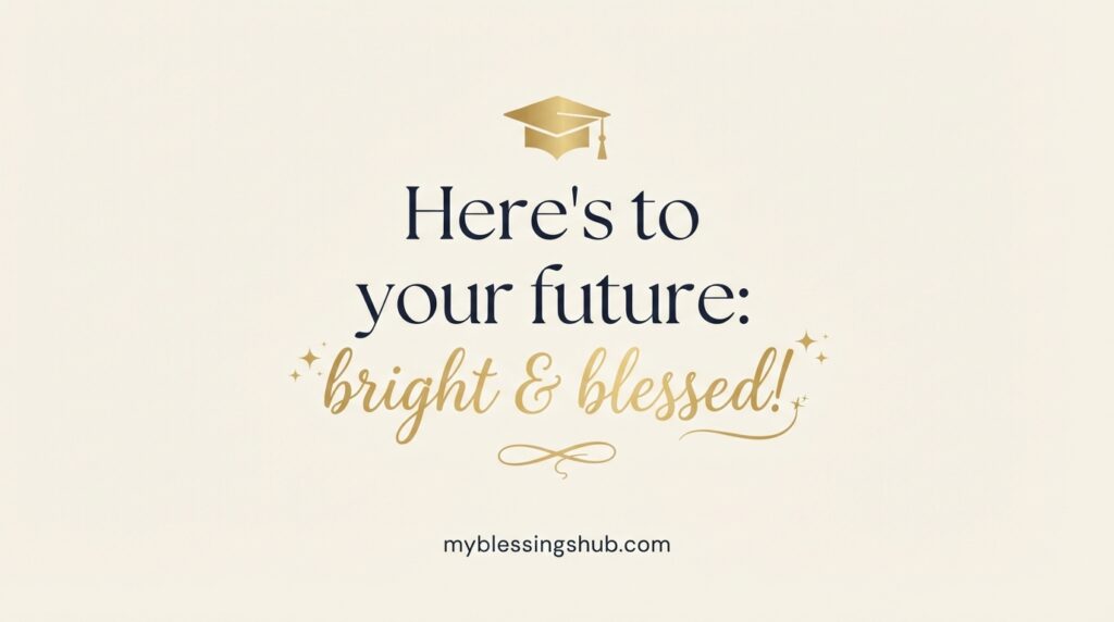 graduation blessings and prayers