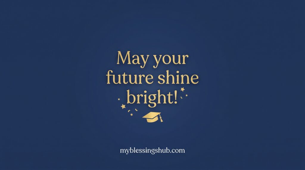 graduation blessings and prayers