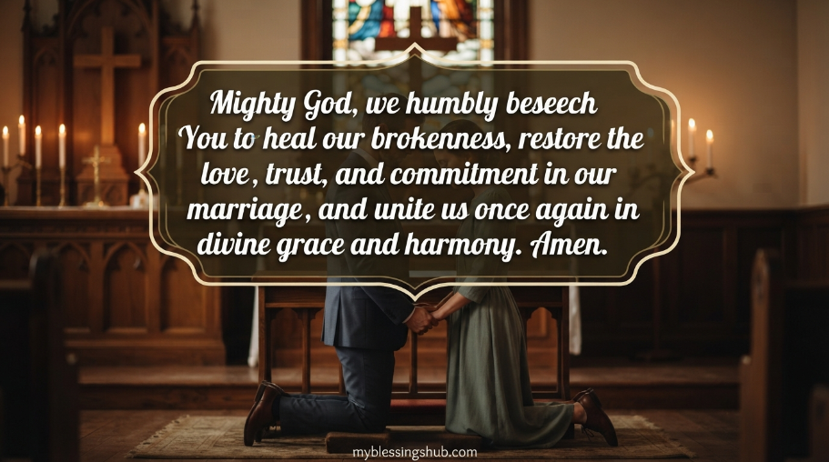 Prayer for Marriage Restoration