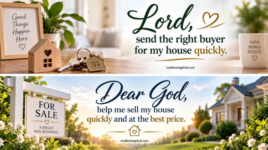 Prayer for Selling a House Quickly