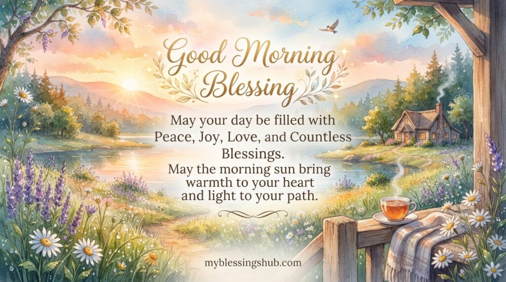 good morning blessings and prayers