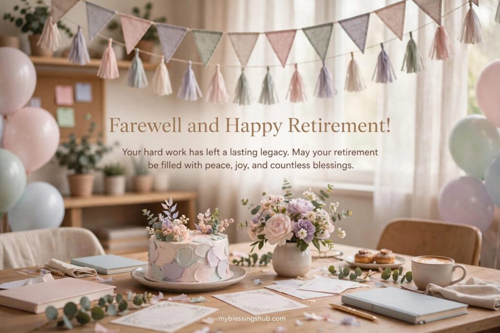 Retirement Blessings for a Coworker