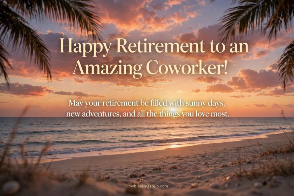 Retirement Blessings for a Coworker