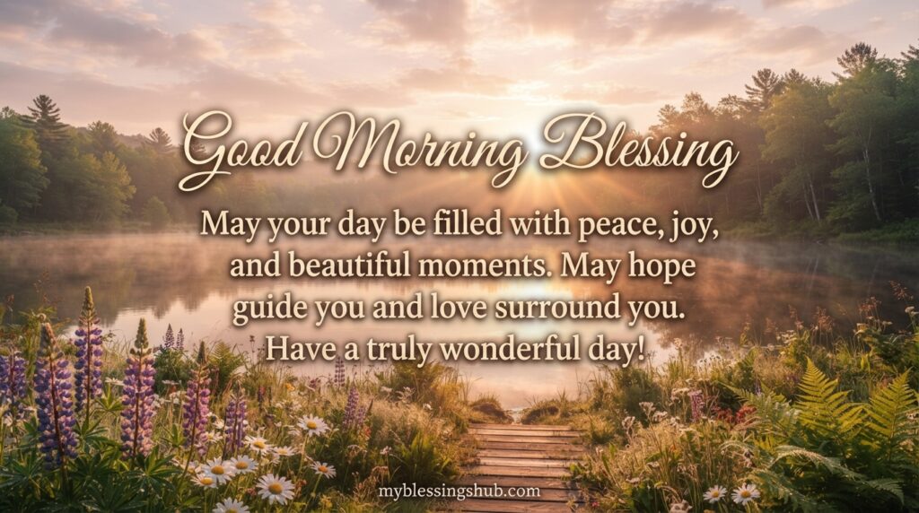 good morning blessings and prayers