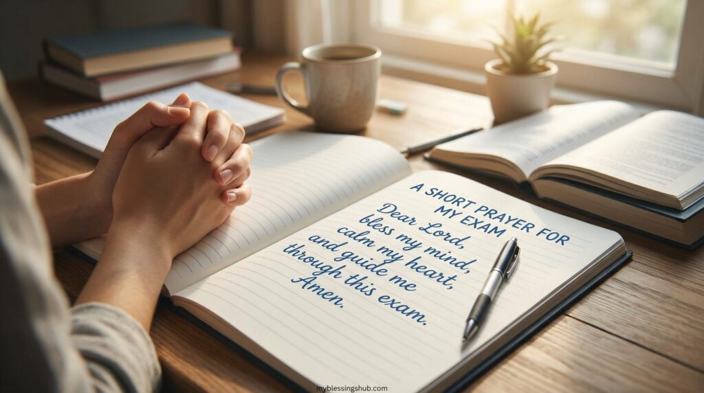 Short Prayer for Passing an Exam Successfully