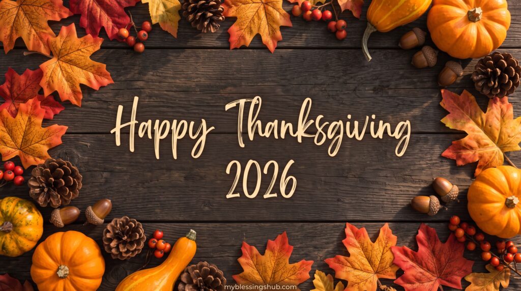 happy thanksgiving blessings
