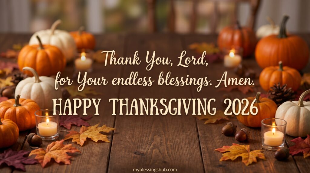 thanksgiving blessings 2026